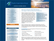 Tablet Screenshot of pacificcoastinjurygroup.com
